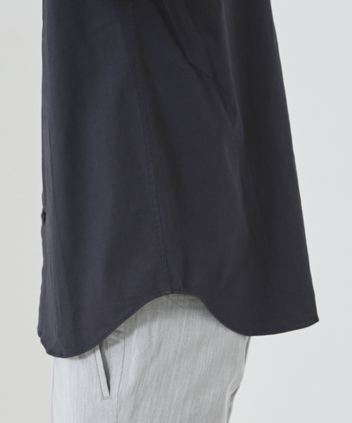 ABAHOUSE(アバハウス)の「ストレッチコットン レギュラーカラー シャツ(シャツ/ブラウス・メンズ・チャコールグレー/カーキ/ホワイト/ネイビー・44/46/48)」の18枚目の写真