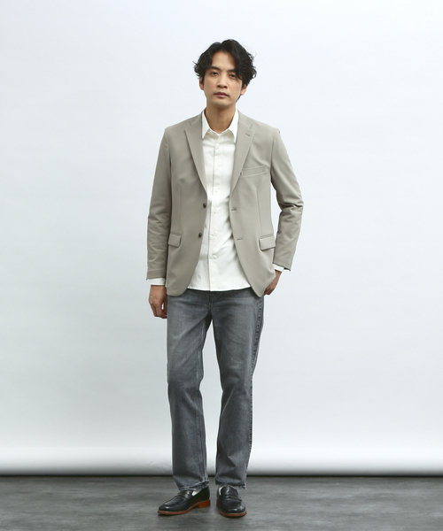 ABAHOUSE(アバハウス)の「ストレッチコットン レギュラーカラー シャツ(シャツ/ブラウス・メンズ・チャコールグレー/カーキ/ホワイト/ネイビー・44/46/48)」の10枚目の写真