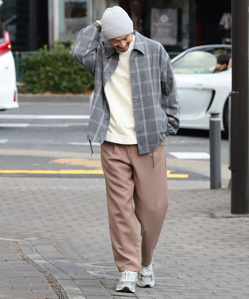 B:MING by BEAMS（ビーミングバイビームス）の「B:MING by BEAMS / チェック コーチ ジャケット（その他アウター・メンズ・ネイビー/グレー・MEDIUM/X-LARGE/SMALL/LARGE）」の4枚目の写真