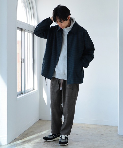 B:MING by BEAMS（ビーミングバイビームス）の「B:MING by BEAMS / チェック コーチ ジャケット（その他アウター・メンズ・ネイビー/グレー・MEDIUM/X-LARGE/SMALL/LARGE）」の21枚目の写真