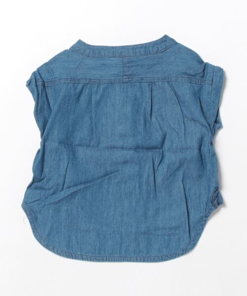 DILASH(ディラッシュ)の「丸ポケット シャツ(シャツ/ブラウス・キッズ・イエロー/ブルー/オフホワイト・80/90/100/110/140/130/120)」の9枚目の写真