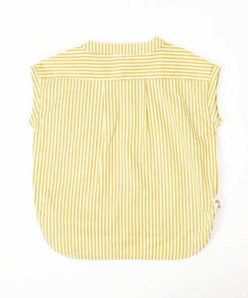 DILASH(ディラッシュ)の「丸ポケット シャツ(シャツ/ブラウス・キッズ・イエロー/ブルー/オフホワイト・80/90/100/110/140/130/120)」の6枚目の写真