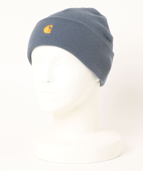 Carhartt WIP(カーハートダブリューアイピー)の「【Carhartt WIP / カーハートダブリューアイピー】CHASE BEANIE(ニットキャップ/ビーニー・メンズ・グリーン系その他/ブラック/ブラウン系その他/ヘザーグレー/ブルー・FREE)」の5枚目の写真