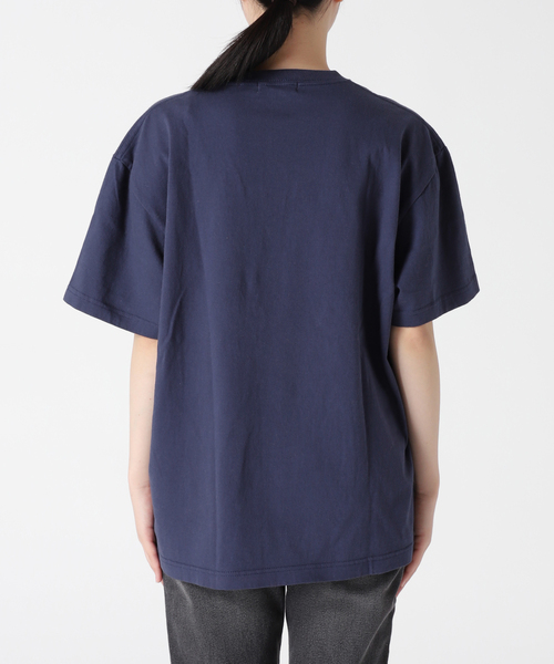 GOOD ROCK SPEED（グッドロックスピード）の「【GOOD ROCK SPEED / グッドロックスピード】Mickey TEE：Tシャツ（Tシャツ/カットソー・レディース・ホワイト/ネイビー・FREE）」の7枚目の写真