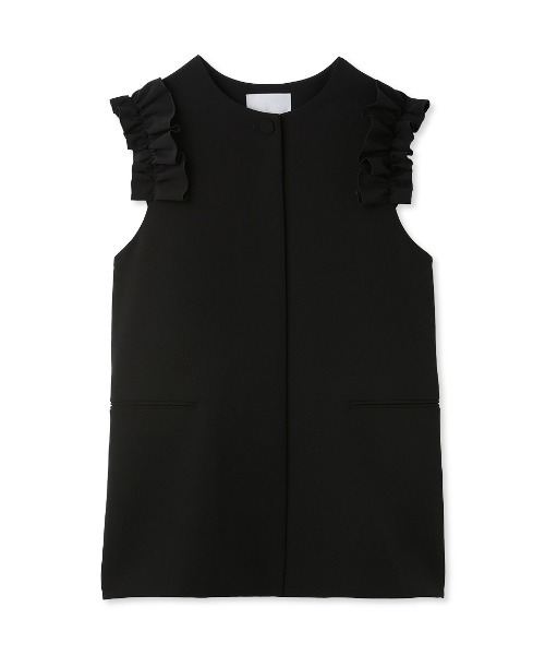 美品　CELFORD セルフォード フリルスリーブジレ CELFORD｜フリルスリーブジレ | Rakuten Fashion(楽天
