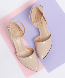 LibertyDoll（リバティードール）の「【美脚×歩きやすさ】ポインテッドトゥ セパレート ストラップパンプス（パンプス）」