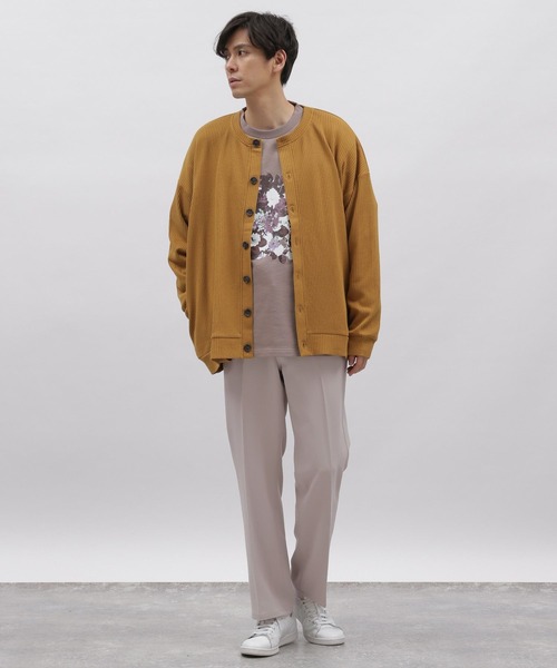 LAKOLE（ラコレ）の「クリーンセミフレアパンツ / 181180（スラックス・メンズ・ブルーグリーン/グレイッシュベージュ/テラコッタ/ブラック・SMALL/MEDIUM/LARGE）」の8枚目の写真