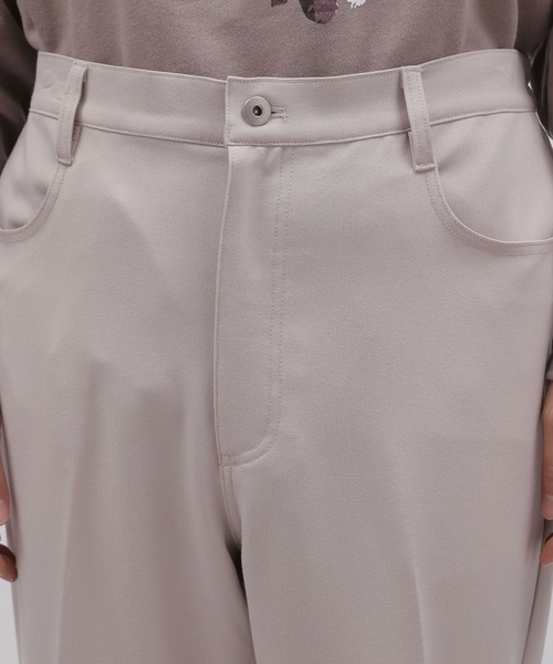 LAKOLE（ラコレ）の「クリーンセミフレアパンツ / 181180（スラックス・メンズ・ブルーグリーン/グレイッシュベージュ/テラコッタ/ブラック・SMALL/MEDIUM/LARGE）」の13枚目の写真