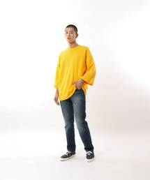【Champion/チャンピオン】メンズ MADE IN USA ハーフスリーブスウェットシャツ