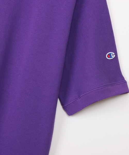 Champion(チャンピオン)の「【Champion/チャンピオン】メンズ MADE IN USA ハーフスリーブスウェットシャツ(Tシャツ/カットソー・メンズ・バイオレット/ブルー系その他2/ゴールド・X-LARGE/LARGE/MEDIUM)」の21枚目の写真