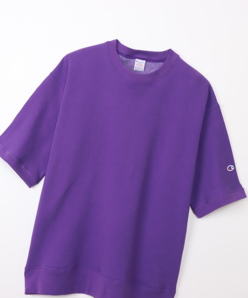 Champion(チャンピオン)の「【Champion/チャンピオン】メンズ MADE IN USA ハーフスリーブスウェットシャツ(Tシャツ/カットソー・メンズ・バイオレット/ブルー系その他2/ゴールド・X-LARGE/LARGE/MEDIUM)」の22枚目の写真