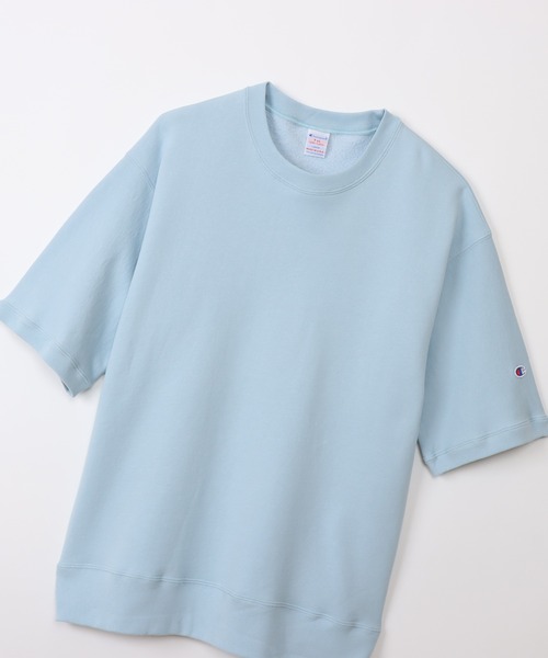 Champion(チャンピオン)の「【Champion/チャンピオン】メンズ MADE IN USA ハーフスリーブスウェットシャツ(Tシャツ/カットソー・メンズ・バイオレット/ブルー系その他2/ゴールド・X-LARGE/LARGE/MEDIUM)」の9枚目の写真