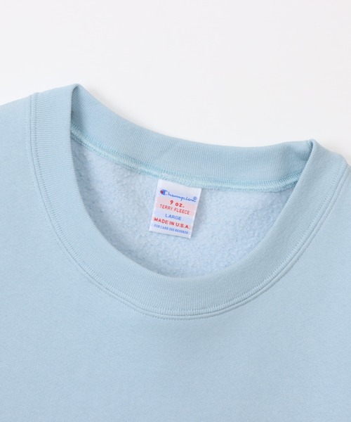 Champion(チャンピオン)の「【Champion/チャンピオン】メンズ MADE IN USA ハーフスリーブスウェットシャツ(Tシャツ/カットソー・メンズ・バイオレット/ブルー系その他2/ゴールド・X-LARGE/LARGE/MEDIUM)」の10枚目の写真