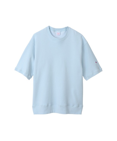 Champion(チャンピオン)の「【Champion/チャンピオン】メンズ MADE IN USA ハーフスリーブスウェットシャツ(Tシャツ/カットソー・メンズ・バイオレット/ブルー系その他2/ゴールド・X-LARGE/LARGE/MEDIUM)」の12枚目の写真