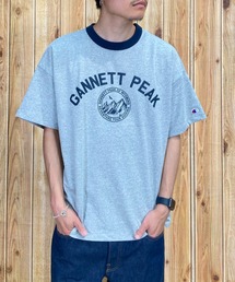 Champion | CHAMPION/チャンピオン リンガーT カレッジ風ロゴ/アメカジTシャツ 半袖Tee/USAコットン C3-X311(Tシャツ/カットソー)