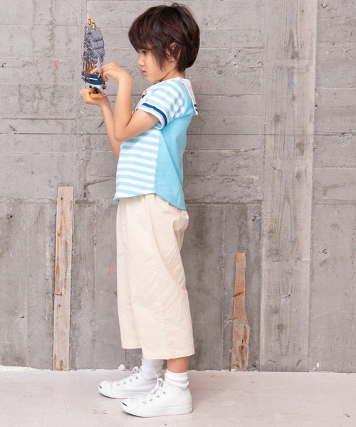 RAGMART（ラグマート）の「セーラーTシャツ（Tシャツ/カットソー・キッズ・サックスブルー/グリーン・110cm/120cm/130cm/100cm）」の7枚目の写真