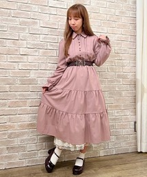 メルティショコラ刺繍ワンピース