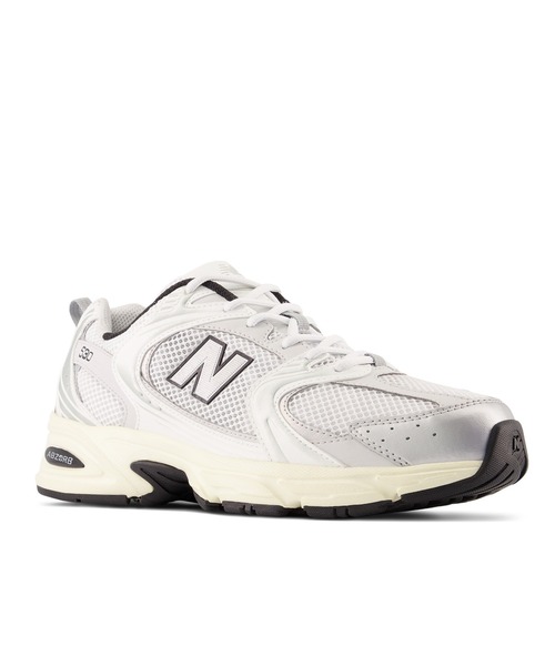 NEW BALANCE(ニューバランス)の「new balance/ニューバランス レディース スニーカー カジュアル シルバー MR530 TA(スニーカー・レディース・ホワイト×シルバー・23.0cm/23.5cm/24.0cm/24.5cm/25.0cm)」の5枚目の写真