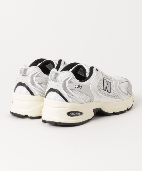 NEW BALANCE（ニューバランス）の「new balance/ニューバランス レディース スニーカー カジュアル シルバー MR530 TA（スニーカー・レディース・ホワイト×シルバー・23.0cm/23.5cm/24.0cm/24.5cm/25.0cm/22.5cm/25.5cm/26.0cm）」の5枚目の写真