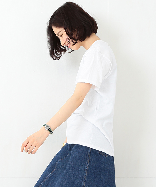 BEAMS BOY(ビームスボーイ)の「【FUDGE5月号掲載】FRUIT OF THE LOOM×BEAMS BOY / 2pcs-T(Tシャツ/カットソー・レディース・その他1・ONE SIZE)」の3枚目の写真