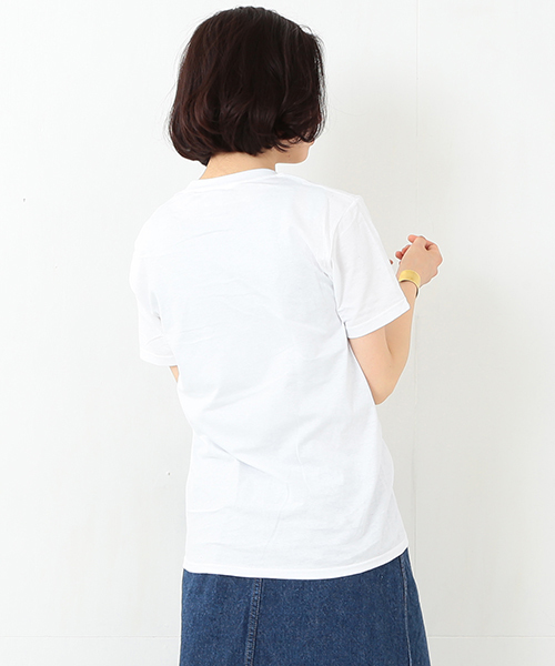 BEAMS BOY(ビームスボーイ)の「【FUDGE5月号掲載】FRUIT OF THE LOOM×BEAMS BOY / 2pcs-T(Tシャツ/カットソー・レディース・その他1・ONE SIZE)」の4枚目の写真