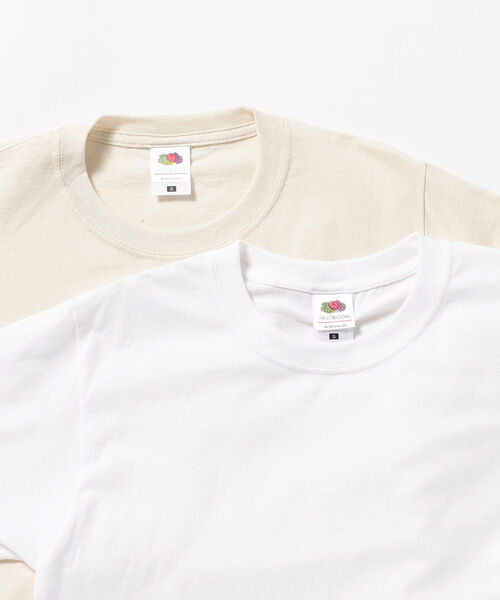 BEAMS BOY(ビームスボーイ)の「【FUDGE5月号掲載】FRUIT OF THE LOOM×BEAMS BOY / 2pcs-T(Tシャツ/カットソー・レディース・その他1・ONE SIZE)」の10枚目の写真