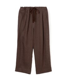 BACCA | リネンツイル タックワイドパンツ(その他パンツ)