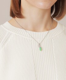 MACKINTOSH LONDON | カルセドニーチャームネックレス(ネックレス)