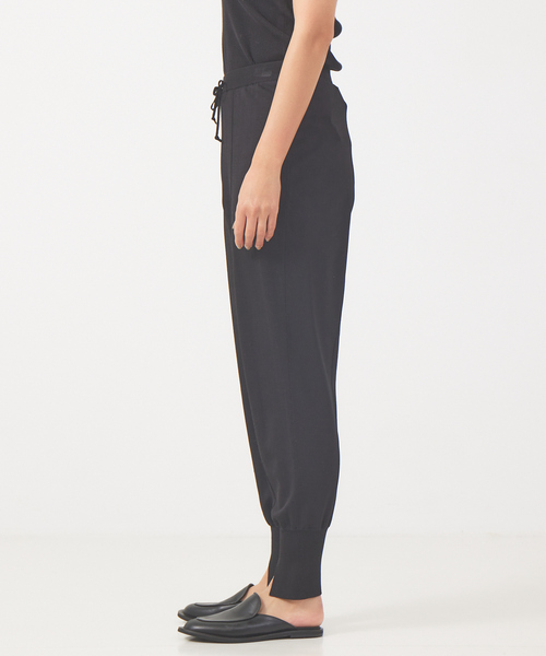 qualite（カリテ）の「レーヨンストレッチドロストニットパンツ（その他パンツ・レディース・ブラック・フリー）」の8枚目の写真