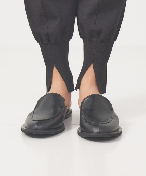 qualite（カリテ）の「レーヨンストレッチドロストニットパンツ（その他パンツ・レディース・ブラック・フリー）」の3枚目の写真