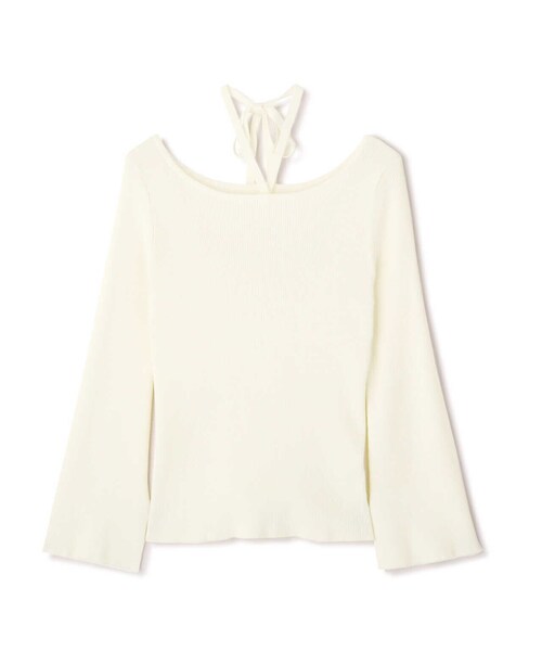 PROPORTION BODY DRESSING(プロポーションボディドレッシング)の「2WAYラリエットニット / 1213170318(ニット/セーター・レディース・ネイビー/ピンク/ホワイト・MEDIUM/SMALL)」の4枚目の写真
