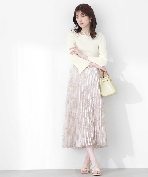 PROPORTION BODY DRESSING(プロポーションボディドレッシング)の「2WAYラリエットニット / 1213170318(ニット/セーター・レディース・ネイビー/ピンク/ホワイト・MEDIUM/SMALL)」の6枚目の写真