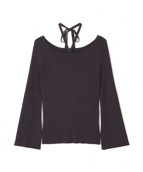 PROPORTION BODY DRESSING(プロポーションボディドレッシング)の「2WAYラリエットニット / 1213170318(ニット/セーター・レディース・ネイビー/ピンク/ホワイト・MEDIUM/SMALL)」の17枚目の写真