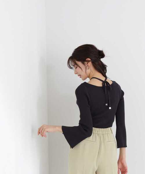 PROPORTION BODY DRESSING(プロポーションボディドレッシング)の「2WAYラリエットニット / 1213170318(ニット/セーター・レディース・ネイビー/ピンク/ホワイト・MEDIUM/SMALL)」の22枚目の写真