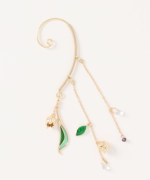 カヤ（カヤ）の「【カヤ】花優美イヤーフック（イヤーカフ・レディース・その他4/その他1/その他2/その他3・FREE）」の4枚目の写真