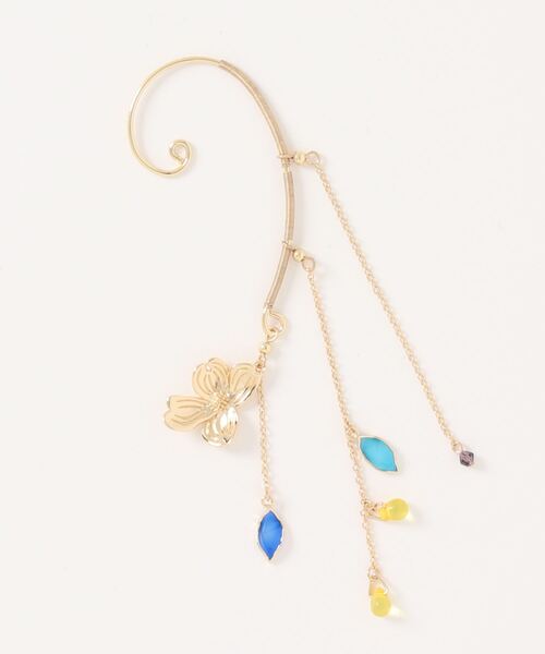 カヤ（カヤ）の「【カヤ】花優美イヤーフック（イヤーカフ・レディース・その他4/その他1/その他2/その他3・FREE）」の5枚目の写真