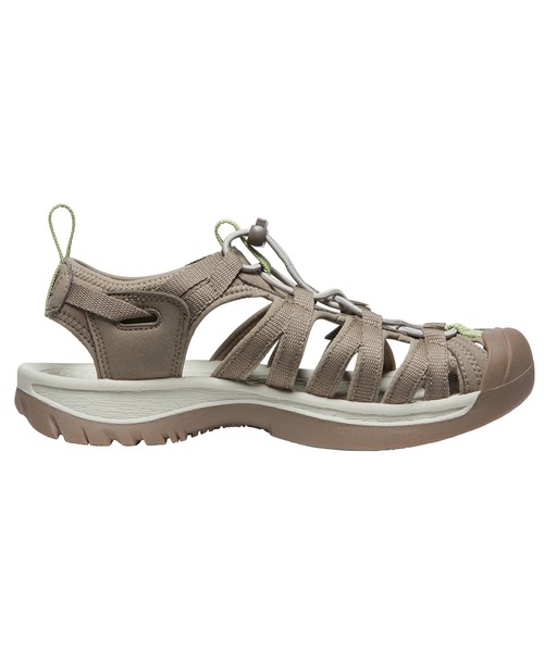 KEEN（キーン）の「KEEN/キーン レディース スニーカー 水陸両用 アウトドア フェス キャンプ WHISPER ウィスパー 1027365（スニーカー・レディース・ベージュ・23.5cm/24.0cm/24.5cm/25.0cm/23.0cm/22.5cm/25.5cm）」の4枚目の写真