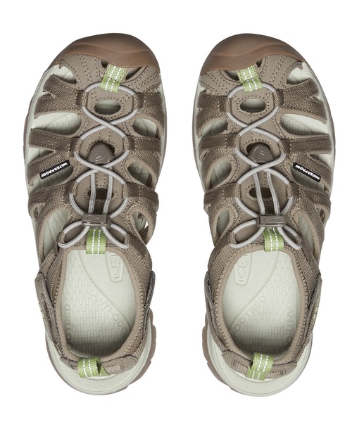 KEEN（キーン）の「KEEN/キーン レディース スニーカー 水陸両用 アウトドア フェス キャンプ WHISPER ウィスパー 1027365（スニーカー・レディース・ベージュ・23.5cm/24.0cm/24.5cm/25.0cm/23.0cm/22.5cm/25.5cm）」の6枚目の写真