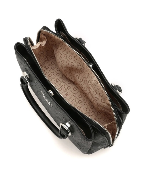 Guess(ゲス)の「CANARIA Satchel(ハンドバッグ・レディース・ブラック/ストーン/ブルー系その他・ONE SIZE)」の6枚目の写真