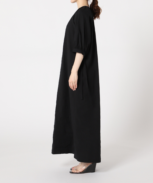 訳あり・アウトレット特集 CITYSHOP（シティーショップ）の「LINEN MIX MAXI DRESS ワンピース