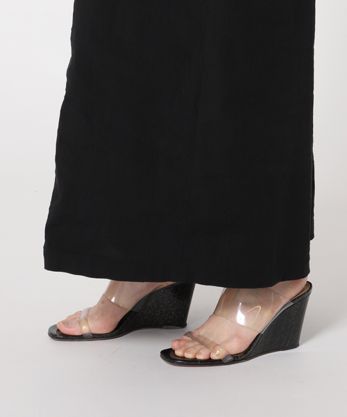 CITYSHOP（シティーショップ）の「LINEN MIX MAXI DRESS