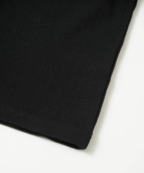 X-girl（エックスガール）の「RHINESTONE LOGO S/S RAGLAN BABY TEE（Tシャツ/カットソー・レディース・ネイビー/ホワイト/ブラック・M/S）」の14枚目の写真