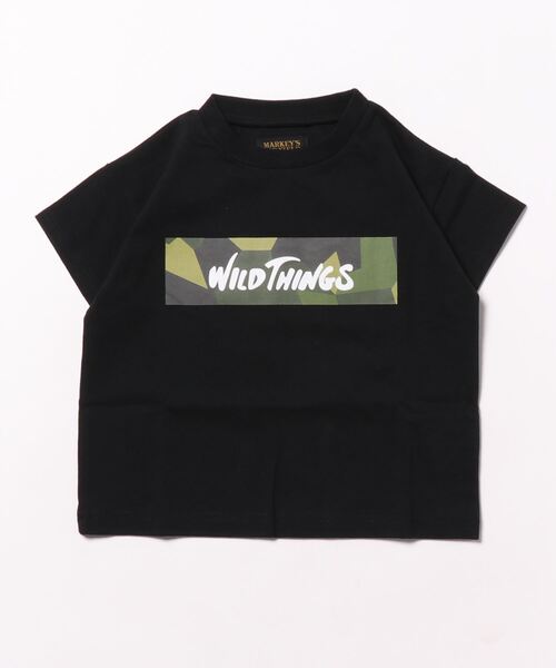 WILD THINGS(ワイルドシングス)の「【WILD THINGS】別注プリントTee(90~150cm)(Tシャツ/カットソー・キッズ・ホワイト/ベージュ/オフホワイト/ブラック・90/100/110/120/130/140/150)」の19枚目の写真