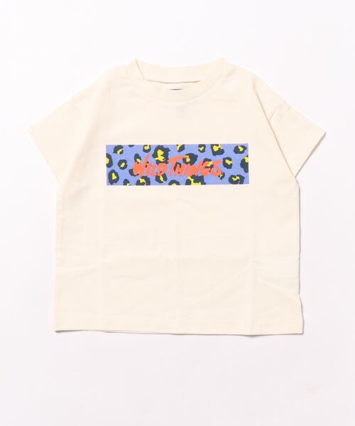 WILD THINGS(ワイルドシングス)の「【WILD THINGS】別注プリントTee(90~150cm)(Tシャツ/カットソー・キッズ・ホワイト/ベージュ/オフホワイト/ブラック・90/100/110/120/130/140/150)」の21枚目の写真