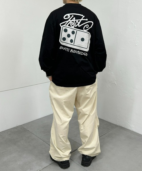 WHO'S WHO gallery（フーズフーギャラリー）の「COOPER FACTドミノロンTEE（Tシャツ/カットソー・レディース・ホワイト/ライトグレー/ブラック/ピンク/グリーン・FREE）」の22枚目の写真