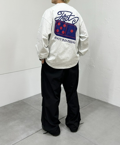 WHO'S WHO gallery（フーズフーギャラリー）の「COOPER FACTドミノロンTEE（Tシャツ/カットソー・レディース・ホワイト/ライトグレー/ブラック/ピンク/グリーン・FREE）」の19枚目の写真