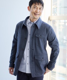 UNION STATION | T/Rバーズアイカバーオール(ブルゾン)