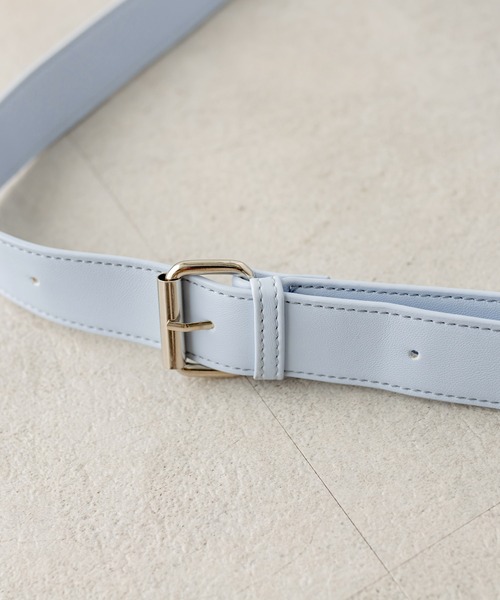 OLIVE des OLIVE（オリーブデオリーブ）の「OL金具付きキルティングボディバッグ　1031120130（ボディバッグ/ウエストポーチ・レディース・オフホワイト/サックスブルー/ブラック・FREE）」の8枚目の写真