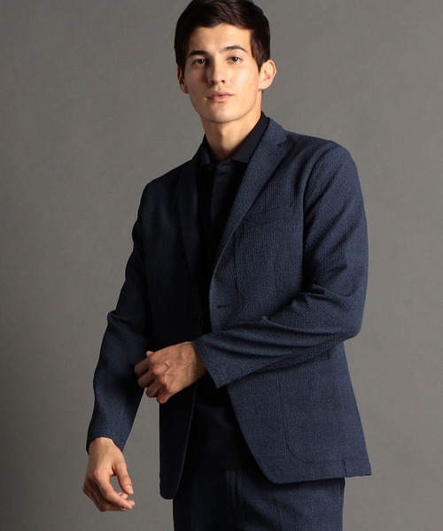 MONSIEUR NICOLE（ムッシュニコル）の「VERTICAL セットアップジャケット（テーラードジャケット・メンズ・ブラック/グレー/ネイビー・SMALL/MEDIUM/LARGE/X-LARGE）」の3枚目の写真