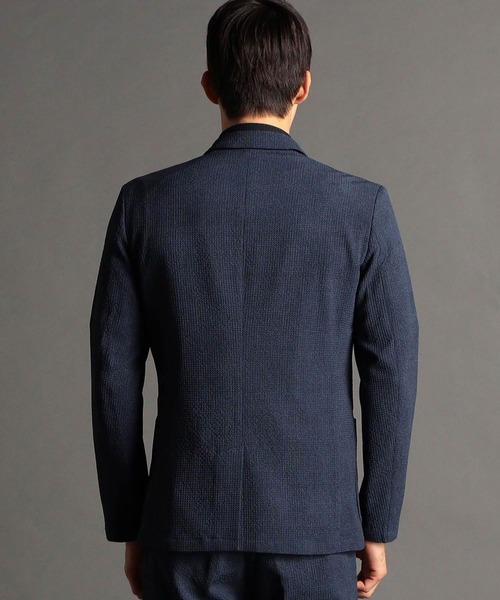 CLEL Prime TR ダブルラペルテーラードジャケット　セットアップ CLEL】Prime TR Double Lapel Tailored Jacket / プライムTR